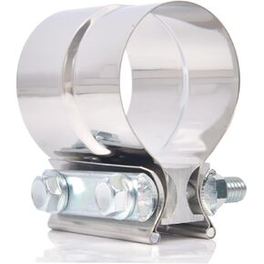 2-1/4 Inch Lap Joint Exhaust Butt Clamp, 2.25" Stainless Steel Band Muffler Clamp in Kuwait