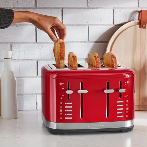 KitchenAid 4 Slice Toaster, KMT4109SX, Brushed Stainless Steel in Kuwait