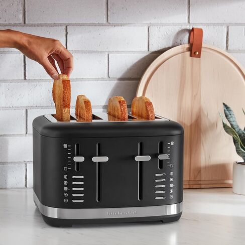 KitchenAid 4 Slice Toaster, KMT4109SX, Brushed Stainless Steel in Kuwait