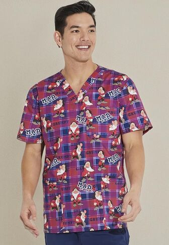 Tooniforms الرجال الدعك أعلى الرقبة على شكل حرف V TF740 in Kuwait