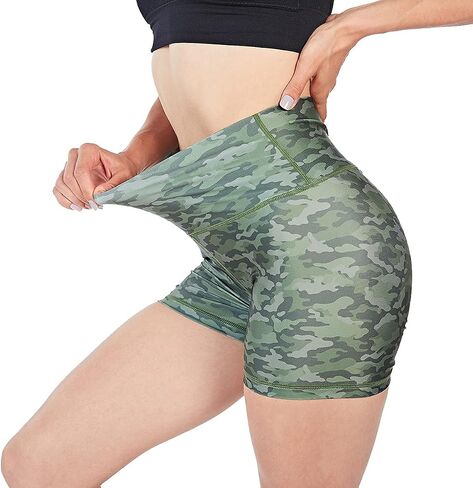 LA DEARCHUU Yoga Shorts for Women Butt Lifting Workout Shorts, Tummy Control High Waist Biker Shorts, S-XXL in Kuwait