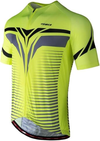 Men's Cycling Jersey Short Sleeve Moisture Wicking Tops in Saudi Arabia