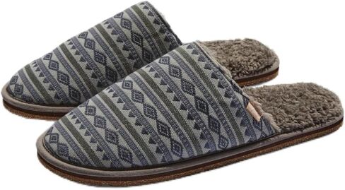 Feelgoodz Men’s Meridian Mule Faux Sherpa Indoor/Outdoor Slipper in Saudi Arabia