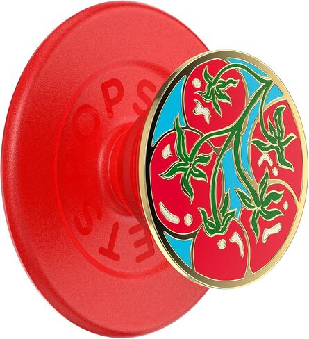 مقبض هاتف دائري من PopSockets متوافق مع MagSafe، يتضمن حلقة محول، حامل هاتف، متوافق مع الشحن اللاسلكي - Pomodoro in Saudi Arabia