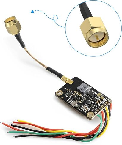 SDTC Tech 5pcs Coaxial Coax Cable Assembly SMA Male to SMA Male | Antenna Extender Cable Adapter Jumper(6 inch/15cm) in Kuwait