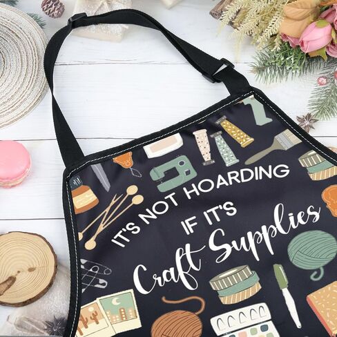 G2TUP Crafter Gift إنها ليست اكتنازًا إذا كانت لوازم الحرف اليدوية حقيبة مكياج صياغة عاشق حقيبة مستحضرات التجميل هدية عاشق الخياطة (مستلزمات الحرف اليدوية MB) in Kuwait