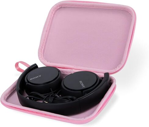 Ginsco Headphone Case Compatible with Sony MDR-ZX110 MDR-ZX110AP MDR-ZX310AP, Compact Ultra-Thin Carrying Case Exclusive Hard Shell Headphone Case for Travel Daily Use in Kuwait