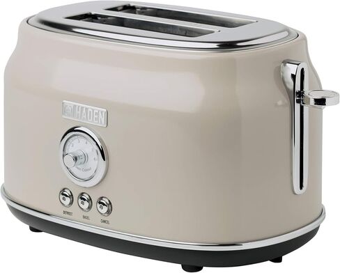 Haden Dorset 1.7 Liter Stainless Steel Electric Kettle with 360-Degree Base Bundled with 2 Slice Wide Slot Stainless Steel Toaster, Black & Copper in Saudi Arabia