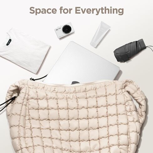 حقيبة حمل منتفخة للنساء حقيبة كبيرة مبطنة حقيبة حمل مبطنة حقيبة كروس ناعمة منتفخة حقائب يد هوبو محفظة منتفخة in Kuwait