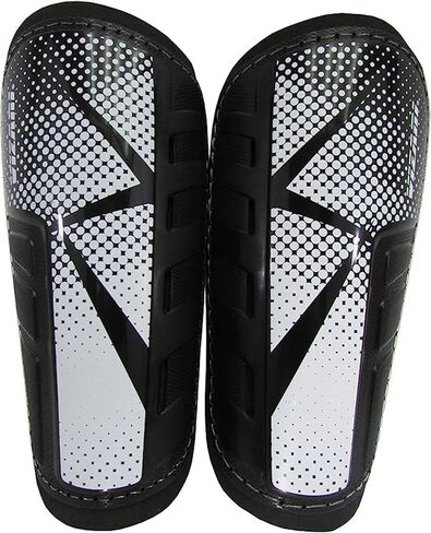 واقيات كرة القدم Vizari Vector سهلة الارتداء مع غطاء منحرف من البولي بروبيلين منخفض المستوى - واقيات تدريب ممتازة للمراهقين والبالغين والأطفال الكبار - مقاسات متعددة، الأكمام غير متضمنة in Kuwait