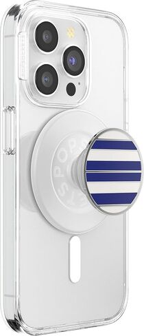 PopSockets Round Phone Grip Compatible with MagSafe, Adapter Ring Included, Phone Holder, Wireless Charging Compatible - Olive Tree Tile in Saudi Arabia