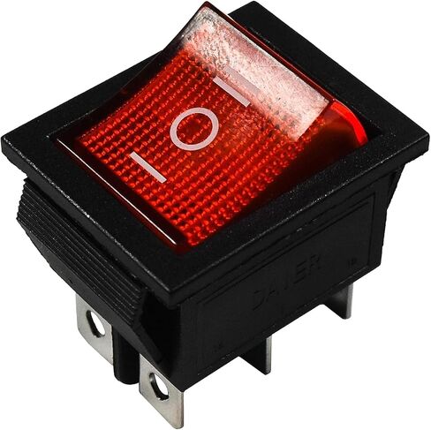HQRP Start On Off Rocker Switch 6-Prong 20A 125V متوافق مع Champion Power 5.1000.001.3 100110 100238 100296 100297 100334 100396 100423 100463 41532 76533 BD100619 مولد كهربائي in Saudi Arabia