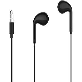 GEEKRIA Headphones for Roku Remote, 3.5mm Wired in Ear Headphone Compatible with Roku Voice Remote Pro, Ultra Remote, You'll Hear Your Favorite Movies and TV Shows (Black / 1.6 FT)