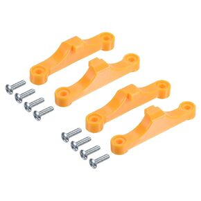 MECCANIXITY 4Set AM5 CPU Cooling Bracket Heatsink Bracket Durable for AM5 Motherboard Socket with 16 Screws Yellow