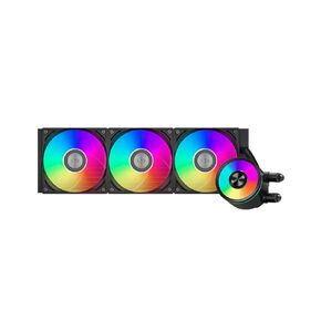 PCCOOLER CPS DA360 PRO ARGB Digital BK LCD Liquid Cooler with Digital Monitor for LGA 115X/1200/1700/1851/20XX, AM4/AM5