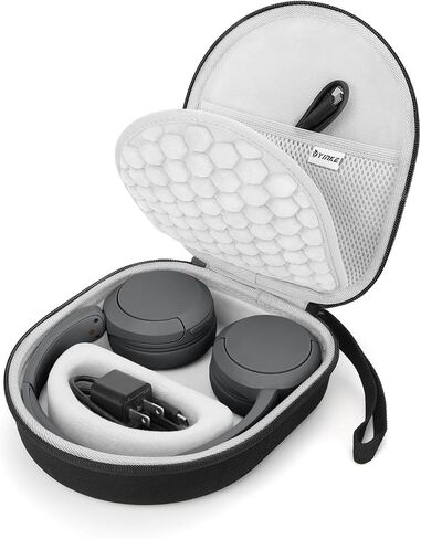 Hard Case for WH-CH510 /JBL Tune 510BT Headphone, Travel Protective Cover Storage Bag(White) in Kuwait