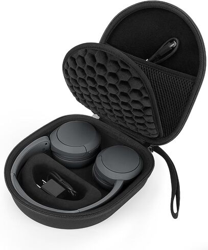 Hard Case for WH-CH510 /JBL Tune 510BT Headphone, Travel Protective Cover Storage Bag(White) in Kuwait