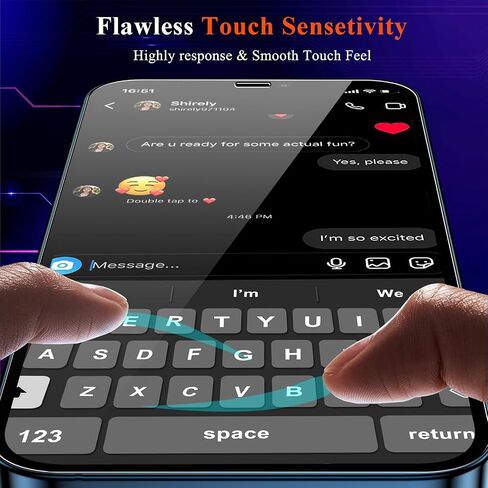 YMHML [عبوة من 3 قطع] واقي شاشة للخصوصية لهاتف iPhone 11 Pro Max/iPhone Xs Max (6.5 بوصة)، جراب مضاد للكسر مضاد للتجسس، سهل التركيب والخالي من الفقاعات in Saudi Arabia