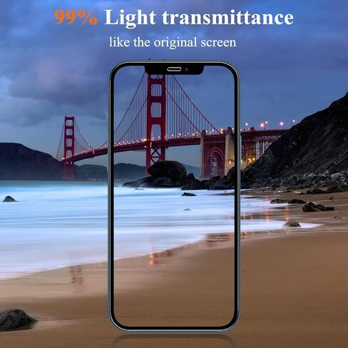 YMHML [عبوة من 3 قطع] واقي شاشة للخصوصية لهاتف iPhone 11 Pro Max/iPhone Xs Max (6.5 بوصة)، جراب مضاد للكسر مضاد للتجسس، سهل التركيب والخالي من الفقاعات in Saudi Arabia