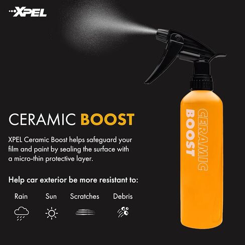 XPEL - R1390 Ceramic Boost 16 oz -Si02 Silica Based Spray That Creates a Super Slick Finish Beads and Repels Water in Saudi Arabia