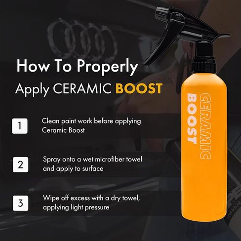 XPEL - R1390 Ceramic Boost 16 oz -Si02 Silica Based Spray That Creates a Super Slick Finish Beads and Repels Water in Saudi Arabia