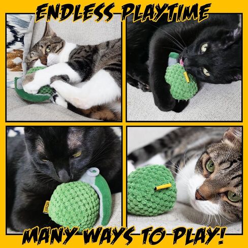 Cigar Fun Cat Toys with Catnip, Soft Fun Cat Kicker Toys to Chase, Exercise, Swatting, Hunting, and Biting for Indoor Cats of All Breeds in Saudi Arabia