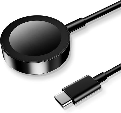 2 Pack,Magnetic Charging Cable for Apple Watch Charger,[USB C Port] Wireless Charger Coaxial Cables Compatible with iWatch Series Ultra2/Ultra/8/7/6/SE/SE2/5/4/3/2[3.3FT/1M],White in Saudi Arabia
