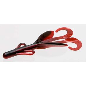 Zoom Bait Brush Hog Bait-Pack of 8 (Junebug Red, 6-Inch), One Size (022-177) in Kuwait