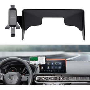حامل هاتف السيارة Autorder لملحقات 2023 2024 Honda CR-V CRV حامل للهاتف الخلوي مقاس 9 بوصات مع منظم لوحة القيادة بدون استخدام اليدين ودوران 360 درجة