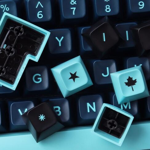 Hyekit Keycaps - Double Shot, Sparta ABS Keycaps, SA Profile, Full 172 Key Set, for Mechanical Keyboard, US and UK Layouts, 2.25u, 2.75u, 3u, 6.25u, 7u Spacebar(Roman Legion) in Saudi Arabia