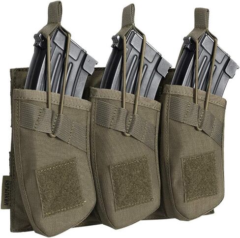 EXCELLENT ELITE SPANKER Single/Double/Triple Open Top Molle Mag Pouch AK Magazine Pouch for AK47 AK74 AR-15 Pmags Magazine in Saudi Arabia
