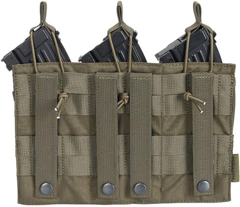 EXCELLENT ELITE SPANKER Single/Double/Triple Open Top Molle Mag Pouch AK Magazine Pouch for AK47 AK74 AR-15 Pmags Magazine in Saudi Arabia