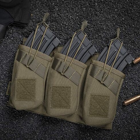 EXCELLENT ELITE SPANKER Single/Double/Triple Open Top Molle Mag Pouch AK Magazine Pouch for AK47 AK74 AR-15 Pmags Magazine in Saudi Arabia