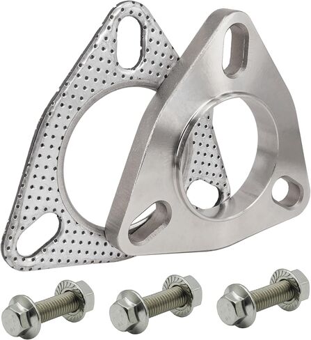 مجموعة توصيل شفة العادم 3 بوصة 2 مسمار من SHINTONES، شفة وحشية 76 مم لرؤوس عادم توربو ماسورة العادم من الفولاذ المقاوم للصدأ in Kuwait