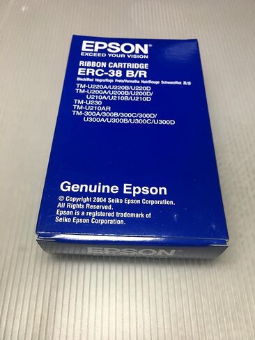 خرطوشة ألوان Epson EPSERC38BR، أسود/أحمر in Saudi Arabia