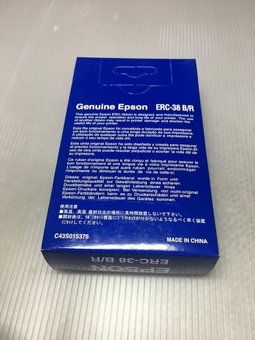 خرطوشة ألوان Epson EPSERC38BR، أسود/أحمر in Saudi Arabia