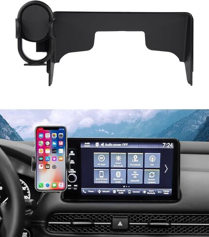 حامل هاتف السيارة Autorder لملحقات 2023 2024 Honda CR-V CRV حامل للهاتف الخلوي مقاس 9 بوصات مع منظم لوحة القيادة بدون استخدام اليدين ودوران 360 درجة in Kuwait