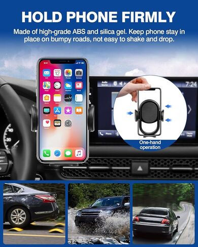 حامل هاتف السيارة Autorder لملحقات 2023 2024 Honda CR-V CRV حامل للهاتف الخلوي مقاس 9 بوصات مع منظم لوحة القيادة بدون استخدام اليدين ودوران 360 درجة in Kuwait