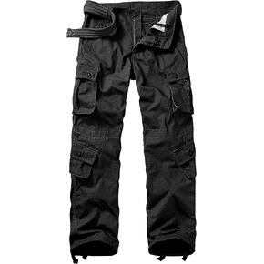 GSGGIG Men's Outdoor Hiking Pants, Tactical Pants Lightweight Casual Work Ripstop Cargo Pants for Men with Pockets