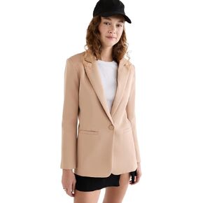 English Factory Women's Single Breasted Blazer