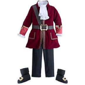 DISNEY STORE CAPTAIN HOOK COSTUME - PIRATE - 2016 (7/8)