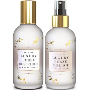 Leather Purse Cleaner & Conditioner for Handbags, Designer Bags, and Luxury Purses, Recommended Leather Cleaner for Handbags & Leather Conditioner for Purses by Combat Cleaner
