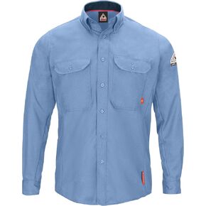 Bulwark Men's Iq Series Lightweight Comfort Woven Shirt with Insect Shield
