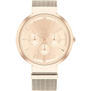 Tommy Hilfiger Women's Ionic Thin Steel Case and Mesh Bracelet Watch