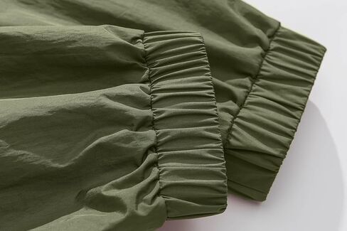 KGYA Men's Solid Color Rain Jacket, Lightweight Waterproof Quick Dry Loose Fit Hooded Rain Coat in Kuwait