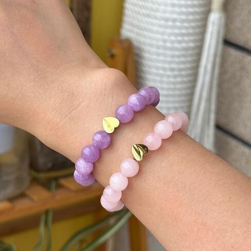 CHICYOHO Back to School Bracelets Matching Heart Crystal Mother Daughter First Day of School Bracelets for Mommy and Me Separation Anxiety Bracelet for Girls Boys in Saudi Arabia