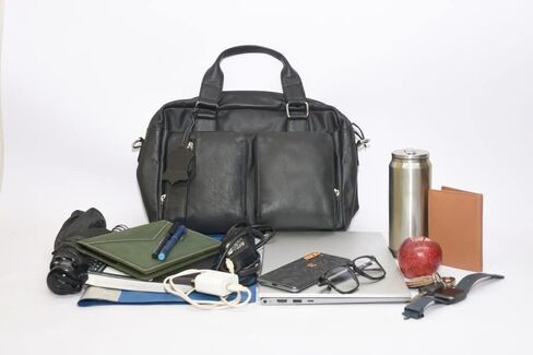 توريش شنطة سفر عملية مصنوعة يدويا من الجلد الطبيعي بنسبة 100% للجنسين in Kuwait