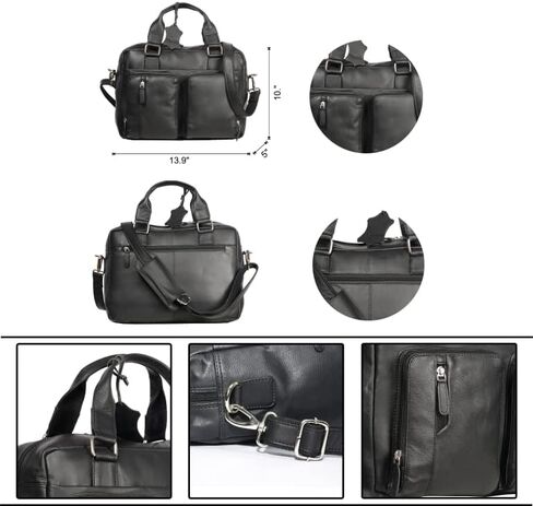 توريش شنطة سفر عملية مصنوعة يدويا من الجلد الطبيعي بنسبة 100% للجنسين in Kuwait