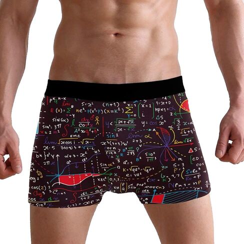 ZZKKO Lion Giraffe Cat Mens Boxer Briefs Underwear Breathable Stretch Boxer Trunk with Pouch S-XXL in Kuwait