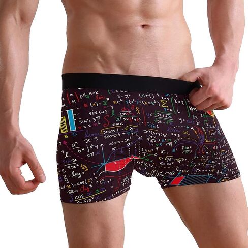ZZKKO Lion Giraffe Cat Mens Boxer Briefs Underwear Breathable Stretch Boxer Trunk with Pouch S-XXL in Kuwait